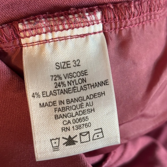 PENNINGTON Dusty pink pull on pants - Picture 4 of 4